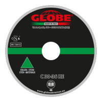 Плоский отрезной круг Globe C-30/36-RE